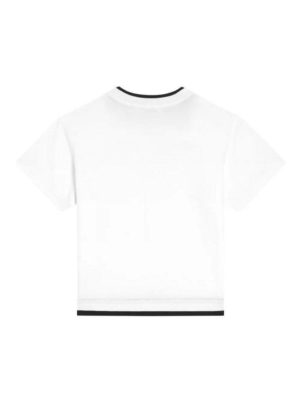 Dolce & Gabbana Jr: T-shirts online - T-Shirt - Weiß