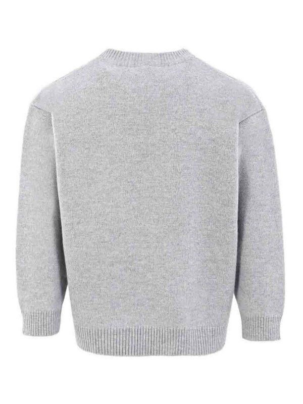 Fendi Jr: maglia collo rotondo online - Logo pullover unisex