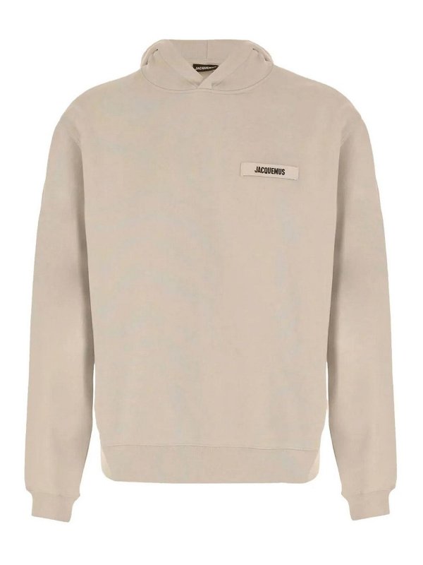 JACQUEMUS: Sweatshirts & Sweaters - Le Hoodie Gros Grain
