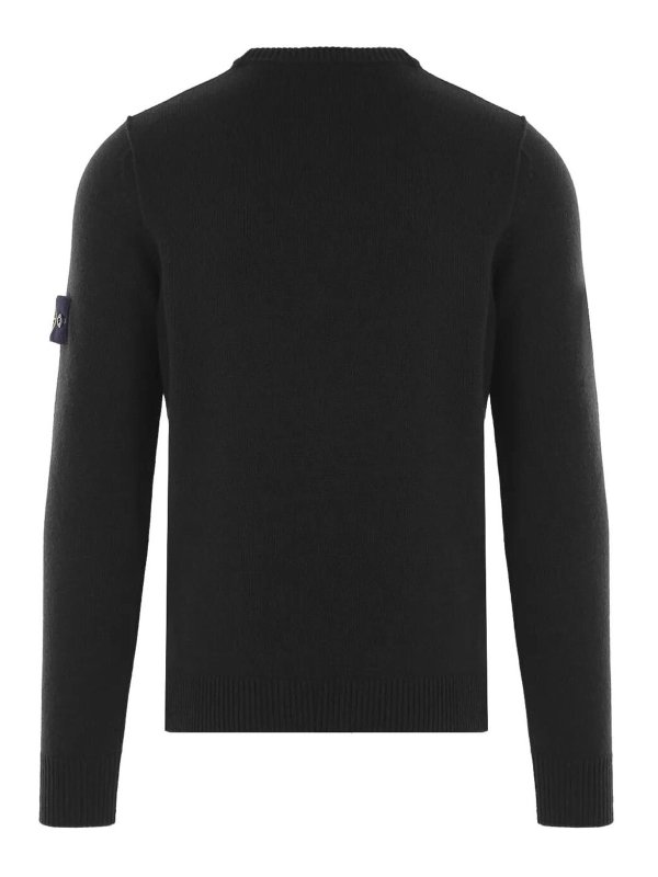STONE ISLAND: クルーネック online - クルーネック - 黒
