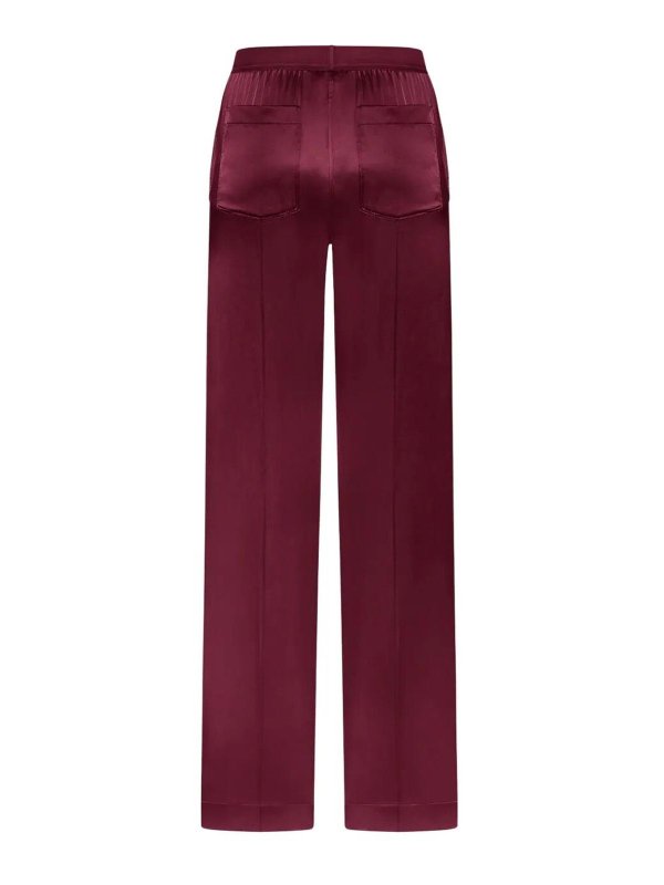 TOM FORD: pantaloni shorts online - Pantaloni PJ in raso in seta allungata