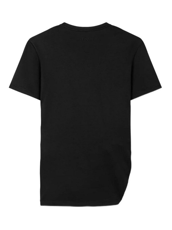 VERSACE: T-shirts online - T-Shirt - Schwarz