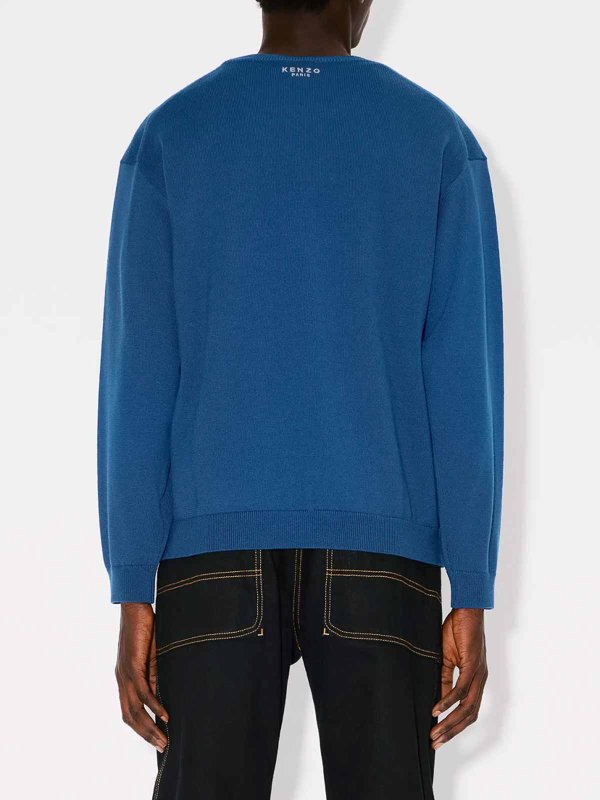 ボートネック - ブルー shop online: KENZO