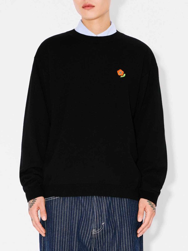 The Best Shops KENZO: boat necks - Pop shirt in Merino wool