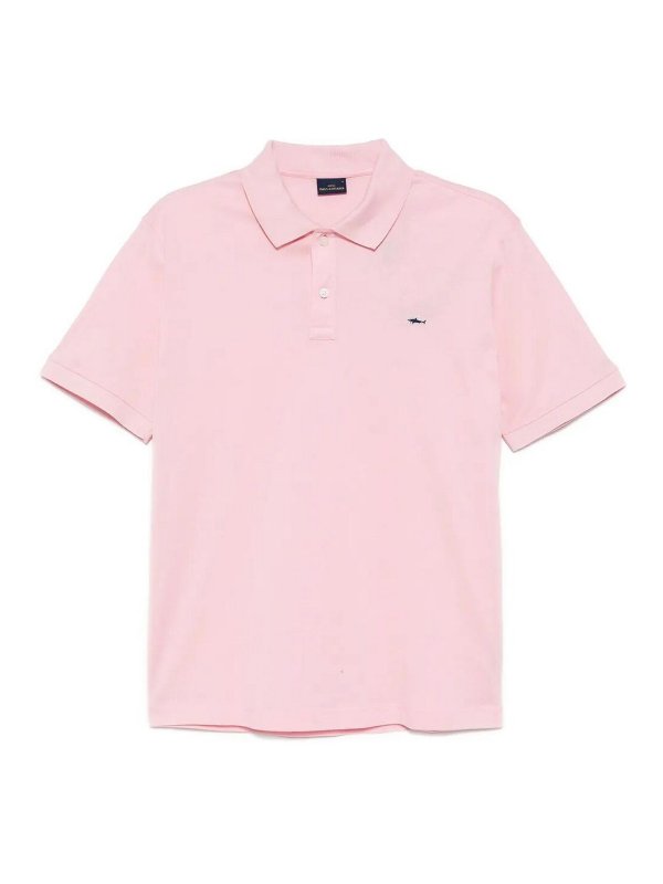 PAUL & SHARK: polo shirts - Logo-Embroidered Polo Shirt