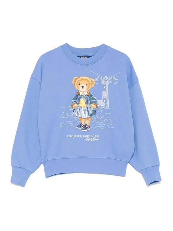 RALPH LAUREN: Sweatshirts & Sweaters - Polo Bear Terry Sweatshirt