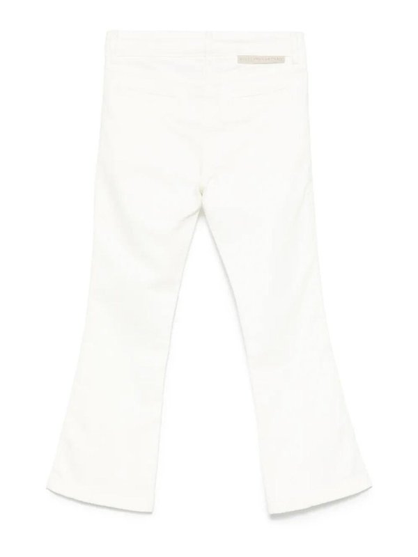 Stella McCartney Kids: Bootcut online - Bootcut Jeans - Weiß