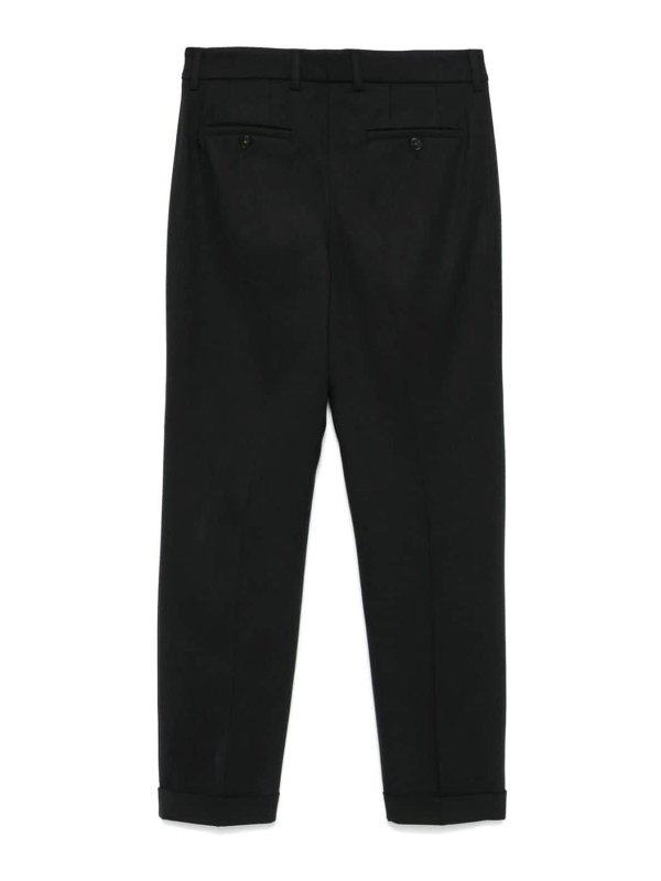 INCOTEX: casual trousers online - Tapered pants in mixed wool