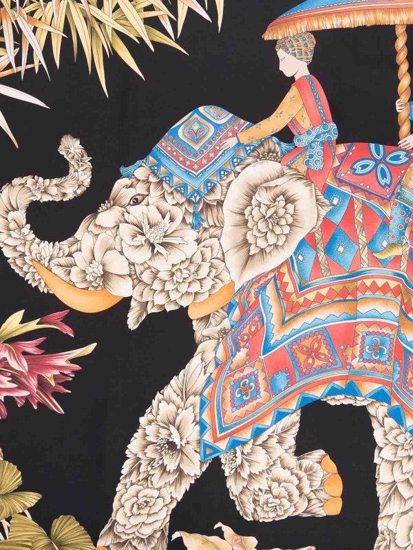 FERRAGAMO: Bufandas y pañuelos online - Bufanda - Negro