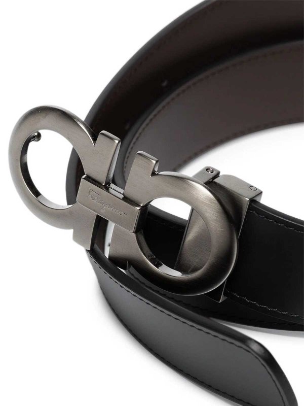 FERRAGAMO: Cinturones online - Cinturón - Negro