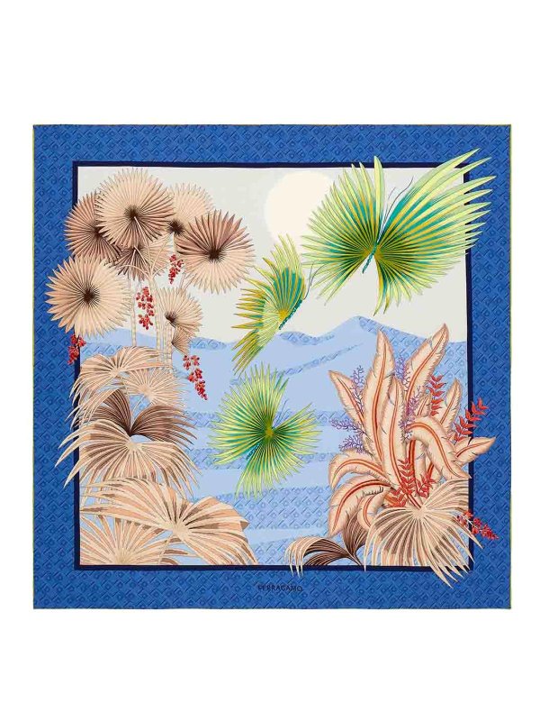 FERRAGAMO: スカーフ - スカーフ - ベージュ