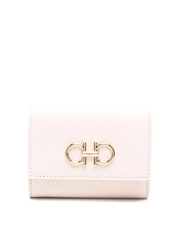 FERRAGAMO: 財布＆ポーチ - 財布 - ベージュ