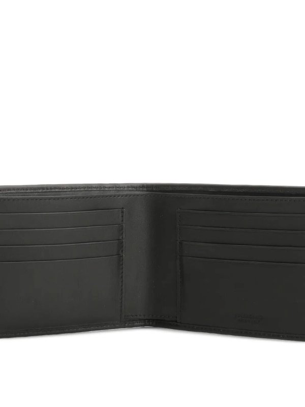 FERRAGAMO: wallets & purses online - Two-Tone Woven Leather Bi-Fold Wallet