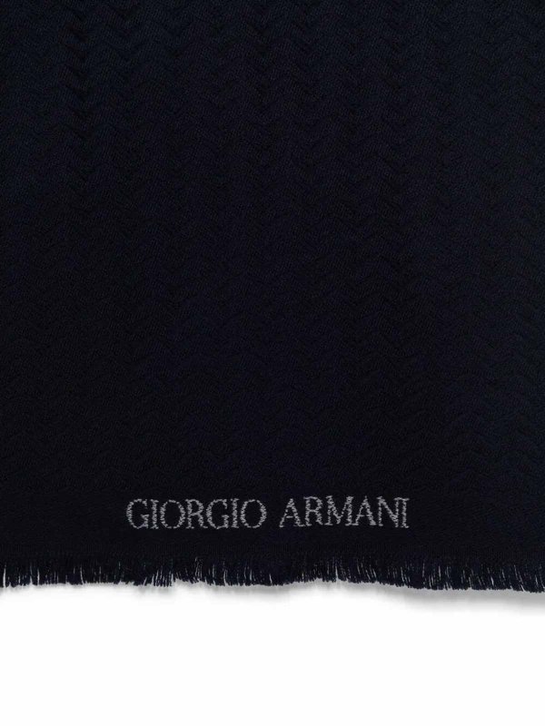 GIORGIO ARMANI: Schals online - Schal - Dunkelblau