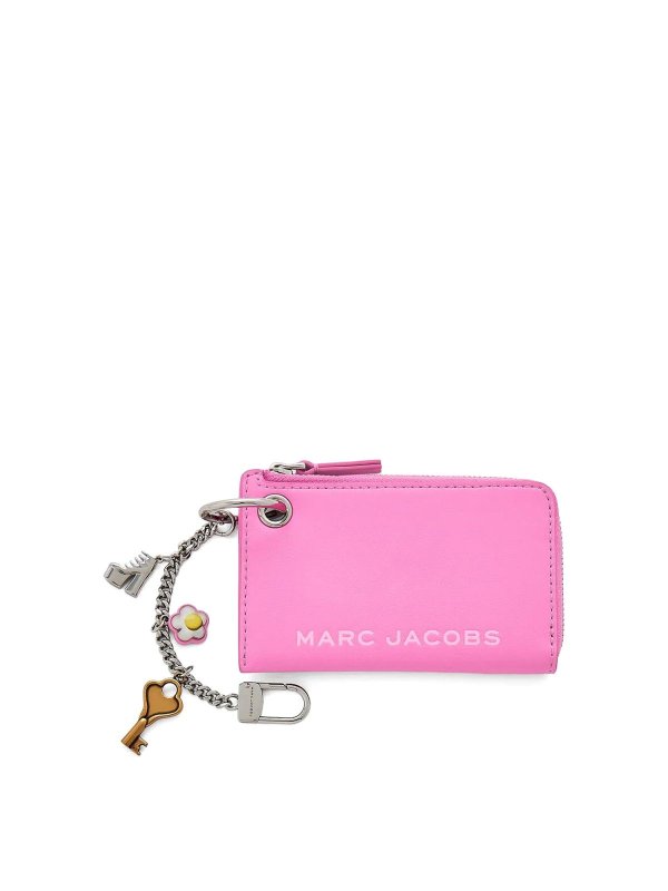 MARC JACOBS: wallets & purses - The Top Zip Charm Wallet