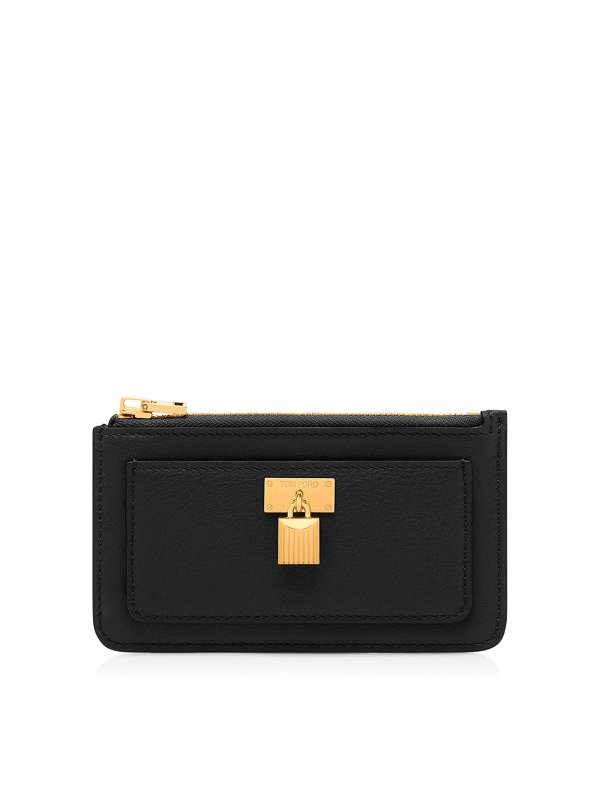 TOM FORD: wallets & purses - Zipped Card Holder