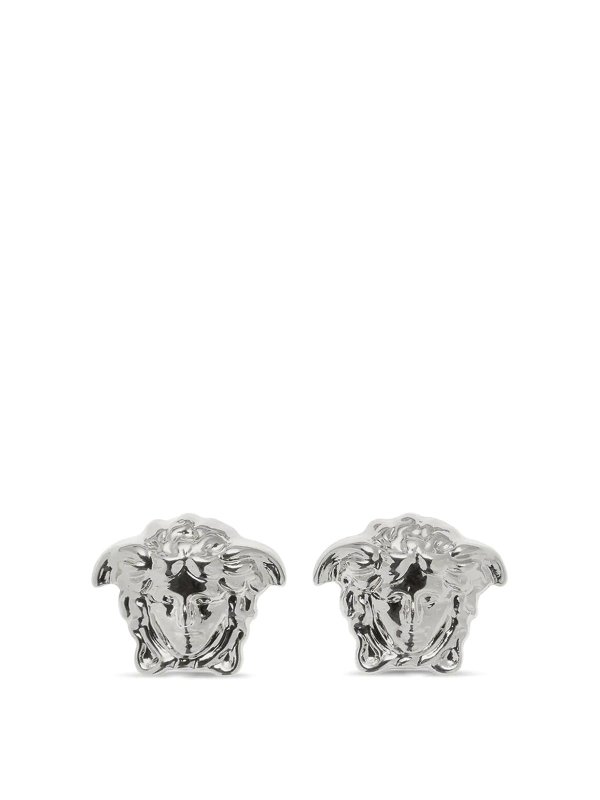 VERSACE: Earrings - Medusa Stud Earrings