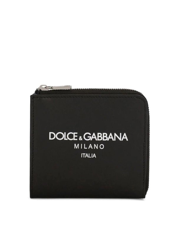 DOLCE & GABBANA: wallets & purses - Carecarter with zip