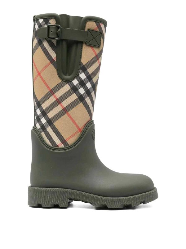 BURBERRY: Bottes - Bottes - Vert