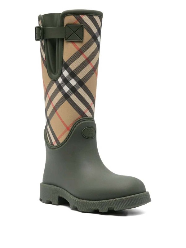 BURBERRY: Bottes online - Bottes - Vert