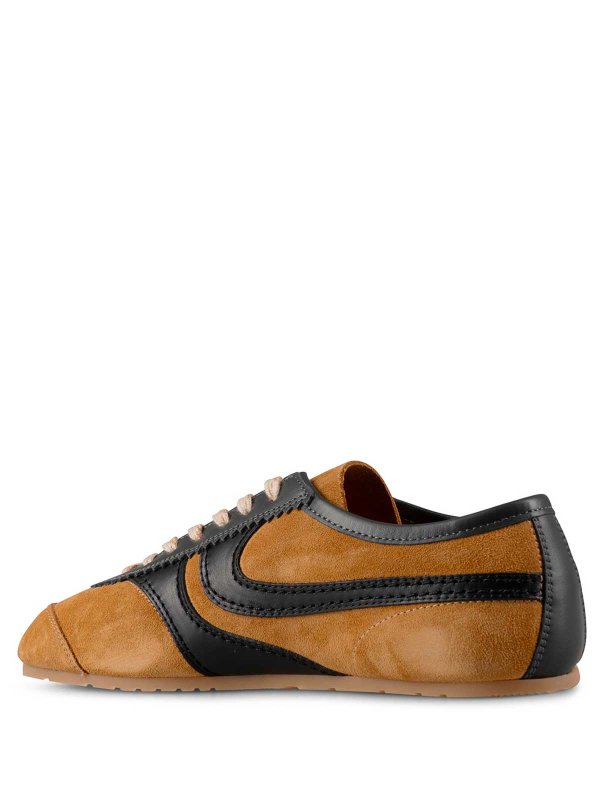 DRIES VAN NOTEN: trainers online - Double Lacing Suede Sneakers