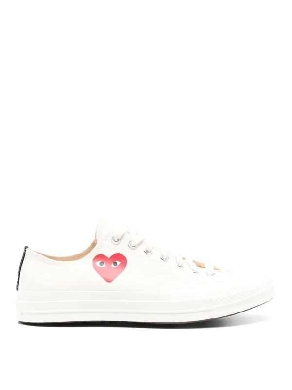 COMME DES GARCONS: Chaussures de sport - Baskets - Rouge