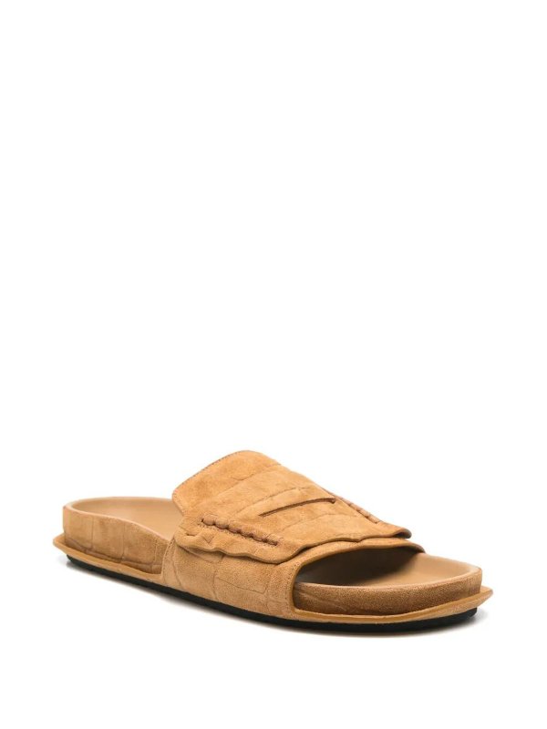 JACQUEMUS: Sandalias online - Sandalias - Camel