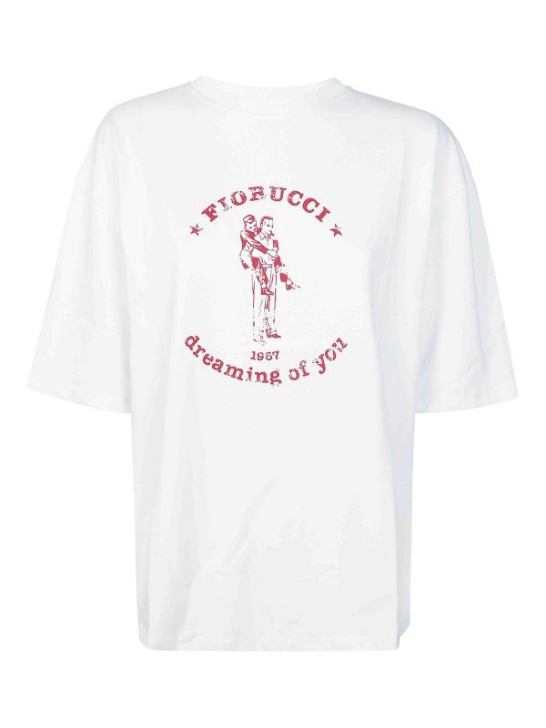 FIORUCCI: Camisetas - Camiseta - Blanco