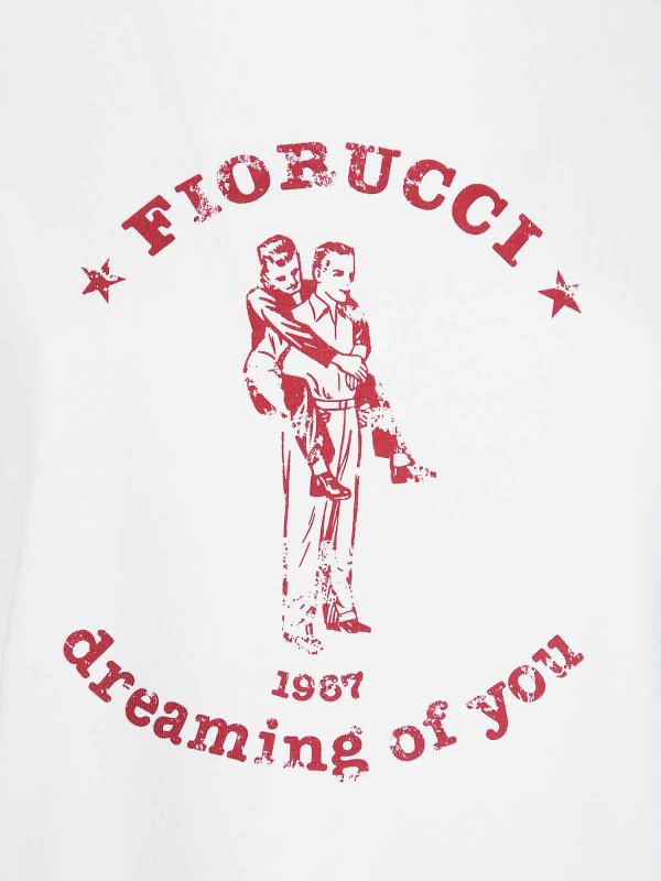 The Best Shops FIORUCCI: Camisetas - Camiseta - Blanco