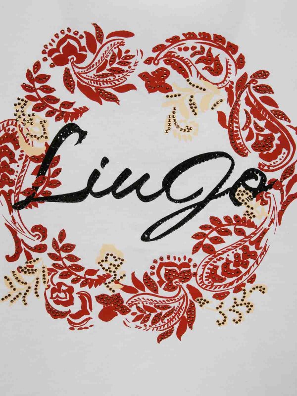 The Best Shops Liu Jo: t-shirt - Logo della maglietta