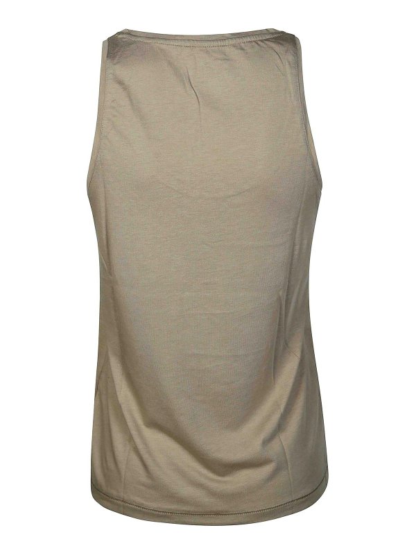 Majestic Filatures: Tops y camisetas sin mangas online - Top - Amarillo