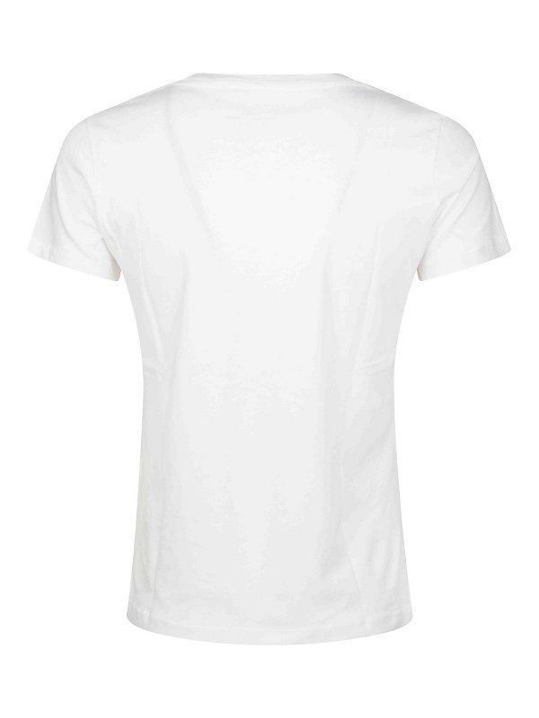 Majestic Filatures: U-Boot-Ausschnitt online - U-Boot-Pullover - Weiß