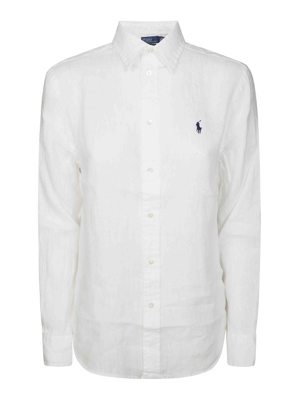 POLO RALPH LAUREN: シャツ - シャツ - 白