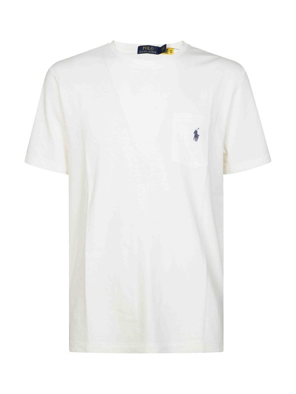 POLO RALPH LAUREN: T-shirts - T-Shirt - Weiß