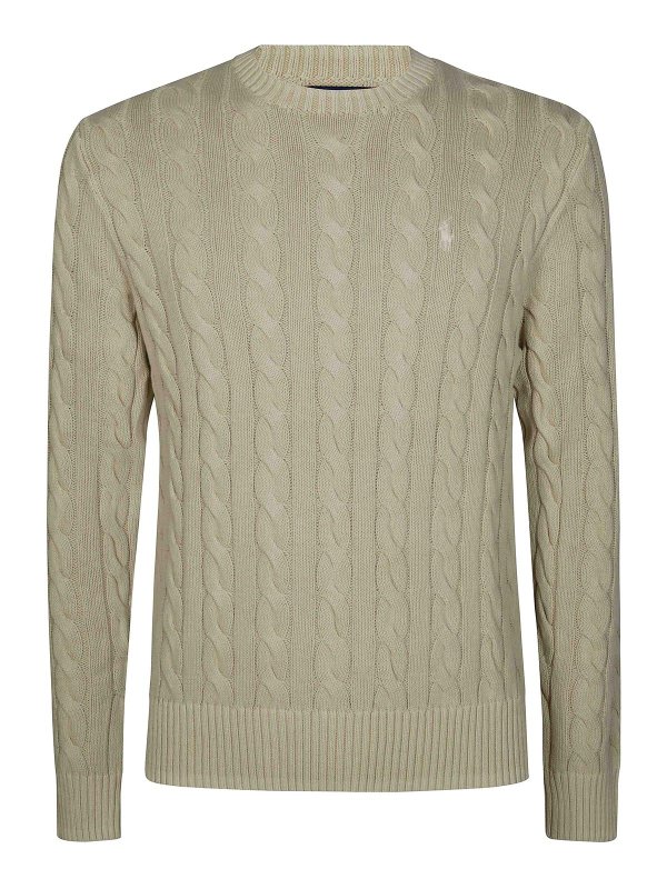 POLO RALPH LAUREN: U-Boot-Ausschnitt - U-Boot-Pullover - Beige