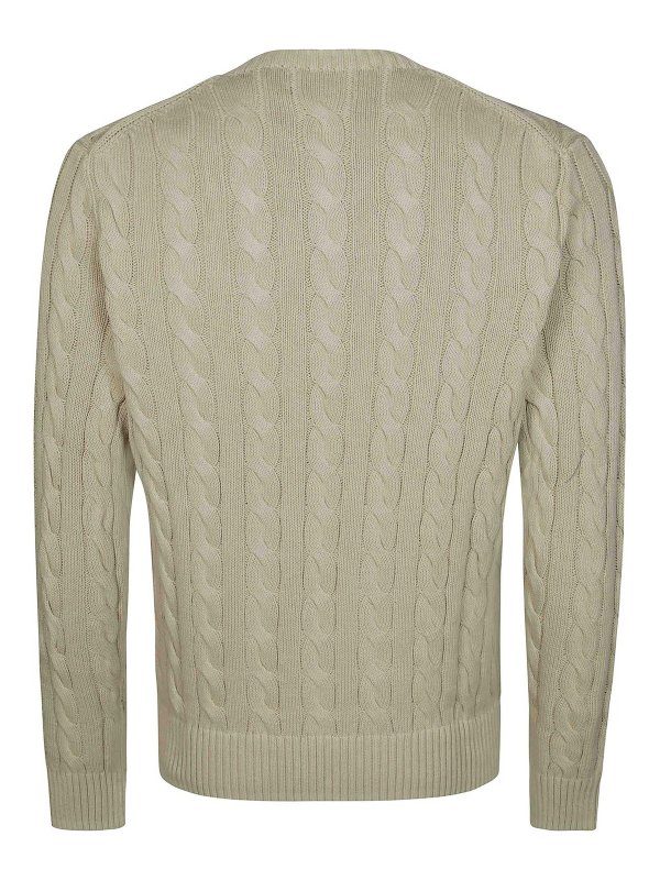 POLO RALPH LAUREN: U-Boot-Ausschnitt online - U-Boot-Pullover - Beige