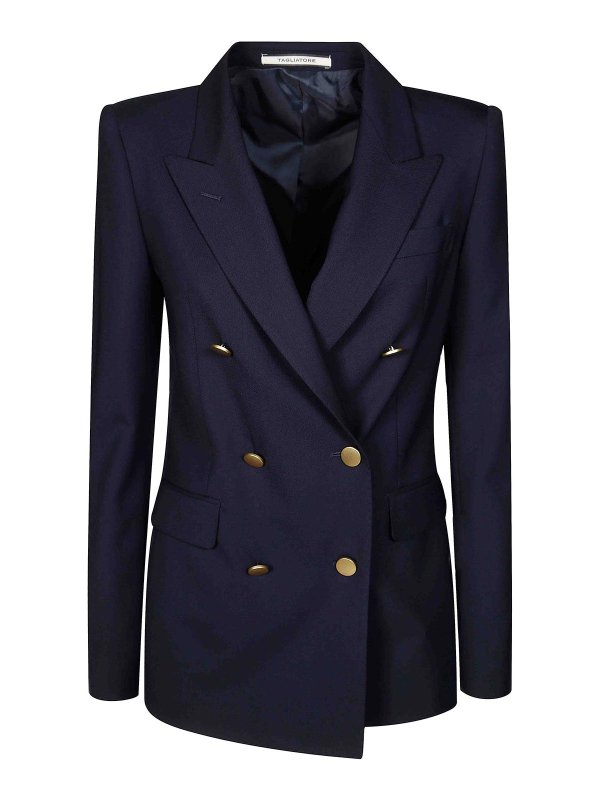 TAGLIATORE: blazers - Fresh wool jacket