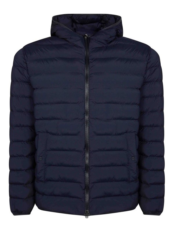 HERNO: Bomberjacken - Bomberjacke - Blau