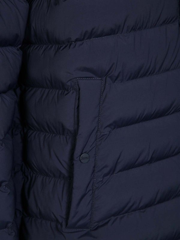 The Best Shops HERNO: Bomberjacken - Bomberjacke - Blau