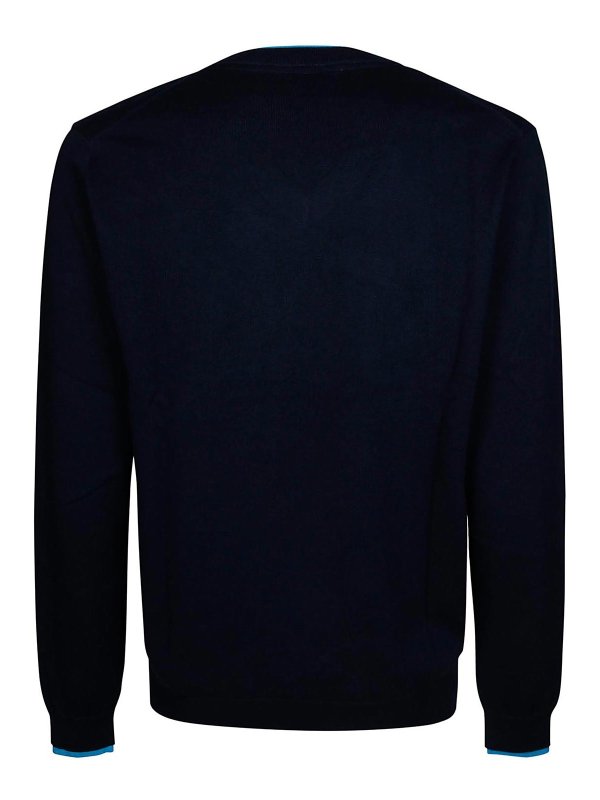 SUN 68: boat necks online - V Neck Double Rib