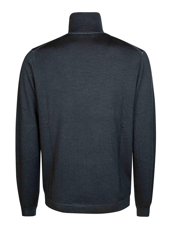 SUN 68: maglia collo a barchetta online - Turtle Vintage Plain