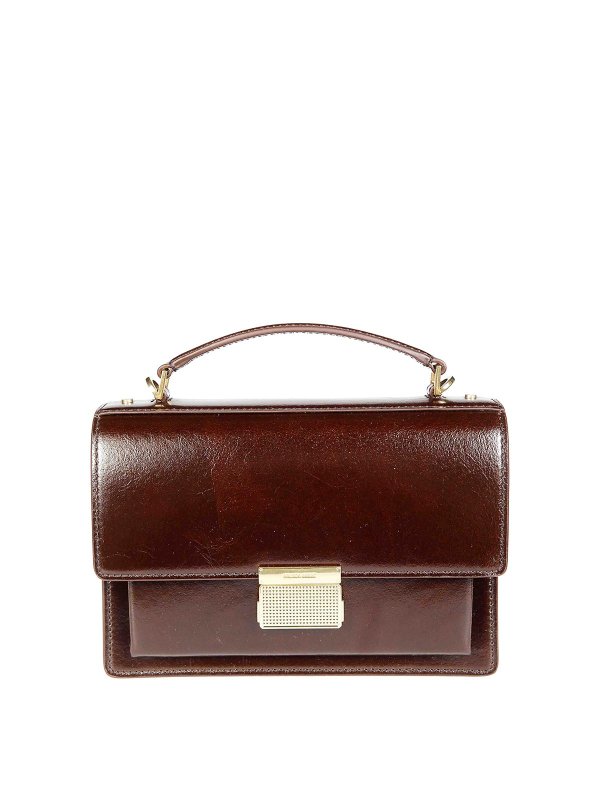 GOLDEN GOOSE: クロスボディバッグ - クロスボディバッグ - ブラウン