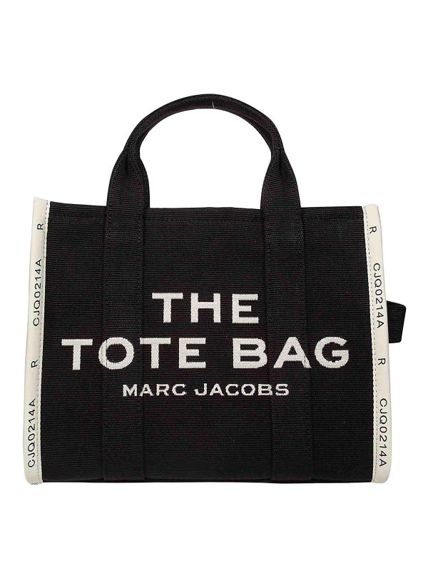 MARC JACOBS: totes bags - Shopper In Tessuto Motivo Jacquard
