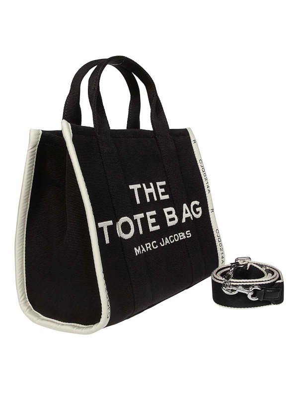 MARC JACOBS: totes bags online - Shopper In Tessuto Motivo Jacquard