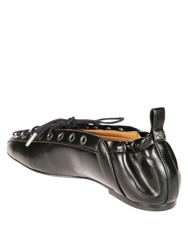 The Best Shops GANNI: Ballerines - Ballerines - Noir