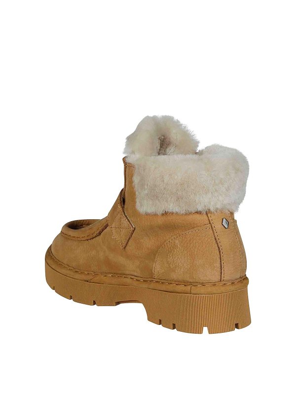 The Best Shops PANCHIC: boots - P99 Ankle Strap Boot Shearling