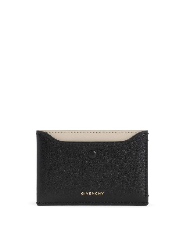 GIVENCHY: Cases & Covers - Calf Leather Credit Card Case