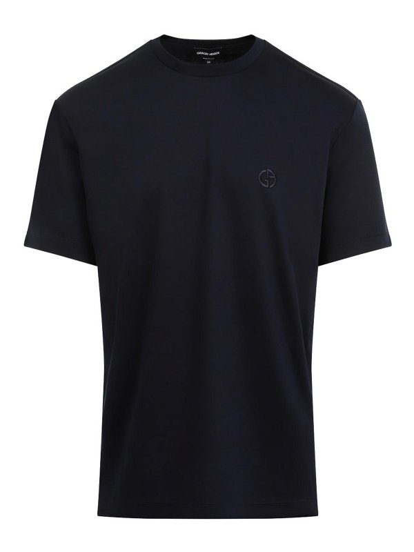 GIORGIO ARMANI: t-shirt - T-shirt di cotone