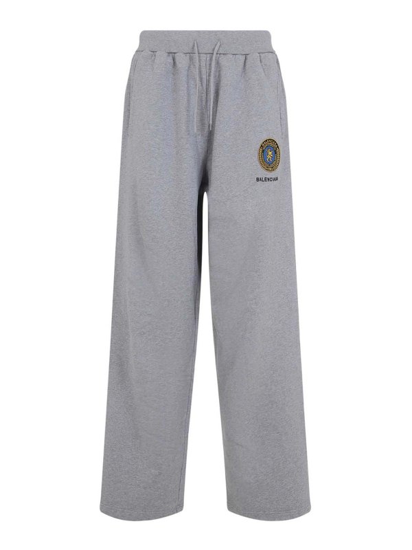 BALENCIAGA: Trousers Shorts - Oversize Track Pants