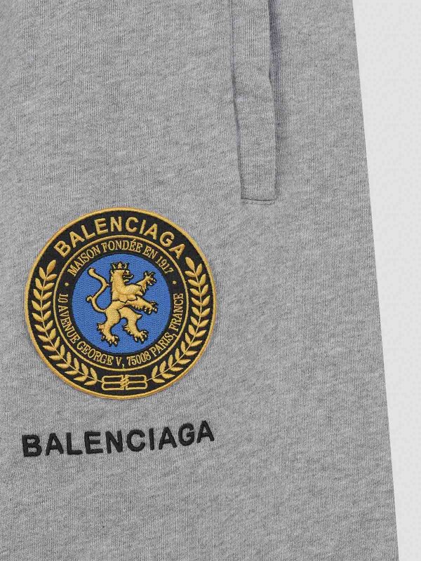 The Best Shops BALENCIAGA: Trousers Shorts - Oversize Track Pants